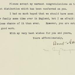Letter: 1932 December 10