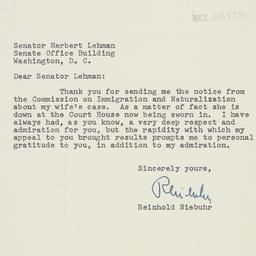 Letter: 1955 January 10