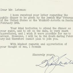 Letter: 1948 January 24