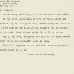 Letter: 1947 June 4