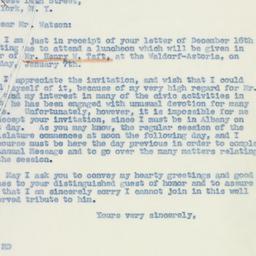 Letter: 1940 December 18