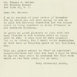 Letter: 1951 December 11