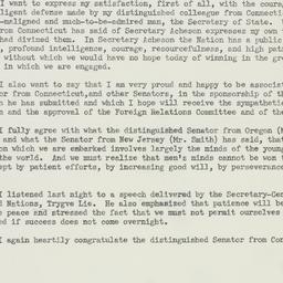 Speech: 1950 March 22