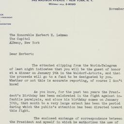 Letter: 1942 November 25