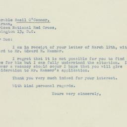 Letter: 1947 March 20