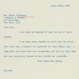 Letter: 1937 April 10