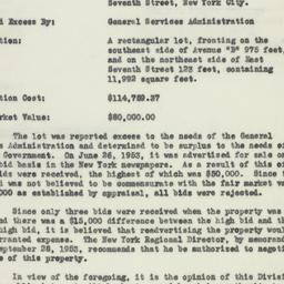 Administrative Record: 1953...