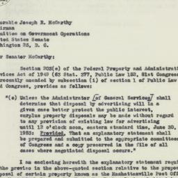 Letter: 1953 April 23