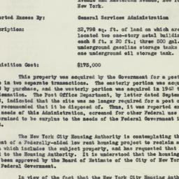Administrative Record: 1953...