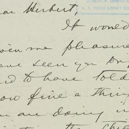 Letter: 1935 July 12