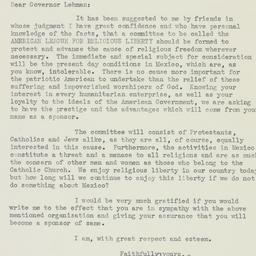 Letter: 1936 May 16