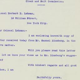 Letter: 1926 February 13
