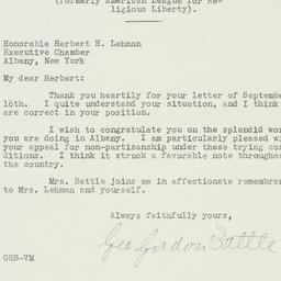 Letter: 1939 September 19