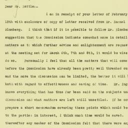 Letter: 1926 February 24