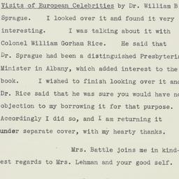 Letter: 1935 April 3