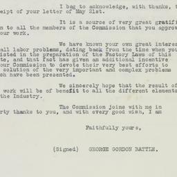 Letter: 1926 May 26