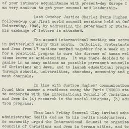 Letter: 1947 August 21