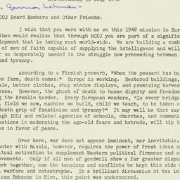 Administrative Record: 1948...