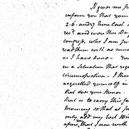 [Document, 1785 August 26]