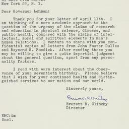 Letter: 1948 April 14