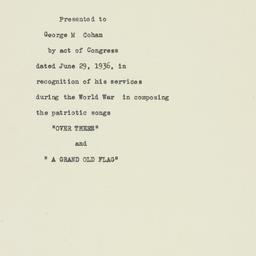 Press Release: 1936 June 29
