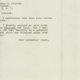 Letter: 1947 July 22