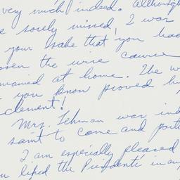 Letter: 1961 January 26
