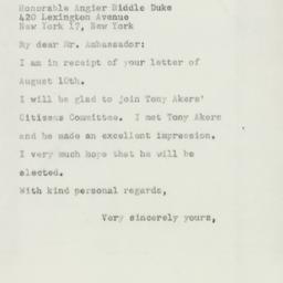 Letter: 1954 August 24