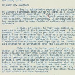 Letter: 1937 January 22