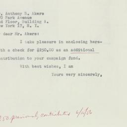 Letter: 1956 September 20