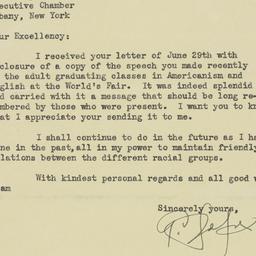 Letter: 1939 July 10