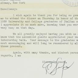 Letter: 1939 October 17