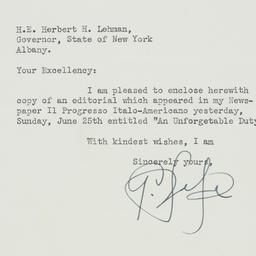 Letter: 1939 June 26