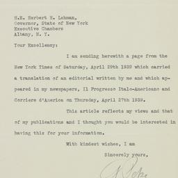 Letter: 1939 May 23