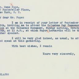 Letter: 1941 October 3
