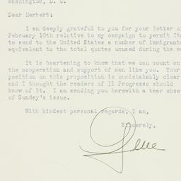 Letter: 1950 March 2