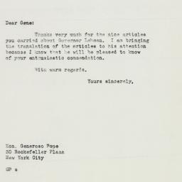 Letter: 1942 November 30