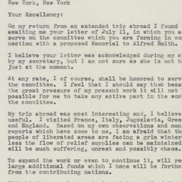 Letter: 1945 September 6