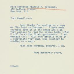 Letter: 1942 November 6
