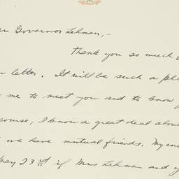 Letter: 1939 May 2