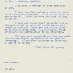 Letter: 1940 May 23