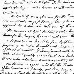 [Document, 1785 August 13]