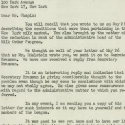 Letter: 1950 July 10