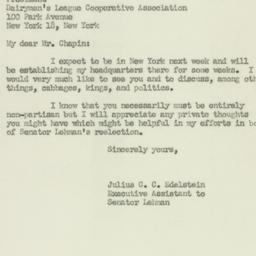 Letter: 1950 September 27
