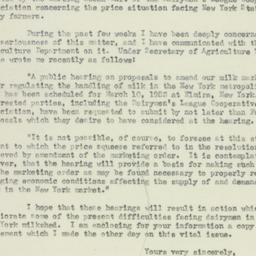 Letter: 1953 February 19