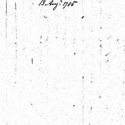 [Document, 1785 August 13]