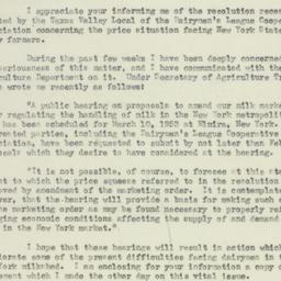 Letter: 1953 February 19