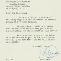 Letter: 1951 February 6