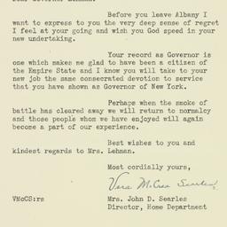 Letter: 1942 November 30