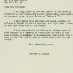 Letter: 1950 February 23